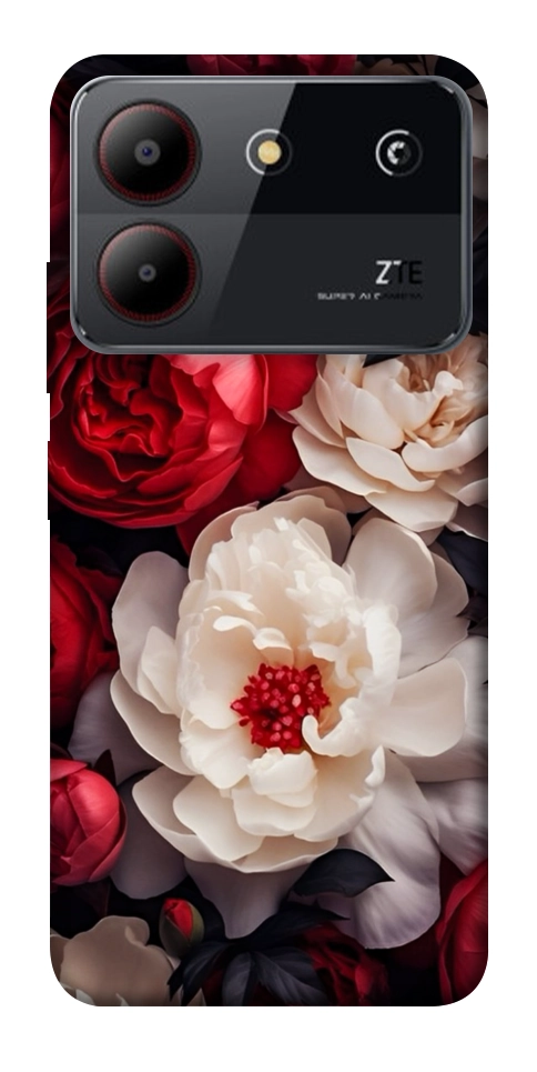 Чехол Velvet roses для ZTE Blade A54 4G