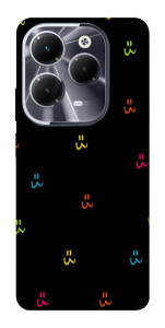 Чохол Colorful smiley для Infinix Hot 40