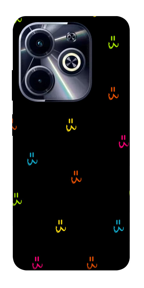 Чехол Colorful smiley для Infinix Hot 40i