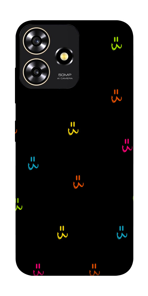 Чехол Colorful smiley для ZTE Blade A73 4G