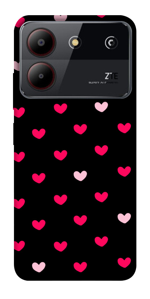 Чохол Little hearts для ZTE Blade A54 4G