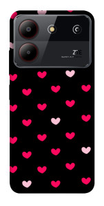 Чехол Little hearts для ZTE Blade A54 4G