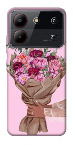 Чехол Spring blossom для ZTE Blade A54 4G