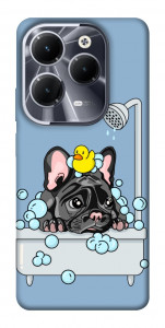 Чехол Dog in shower для Infinix Hot 40