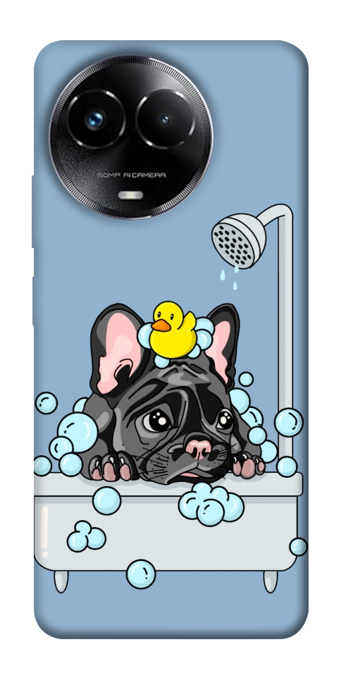 Чохол Dog in shower для Realme C67 4G