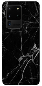 Чехол Черный мрамор для Galaxy S20 Ultra (2020)