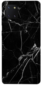 Чехол Черный мрамор для Galaxy Note 10 Lite (2020)