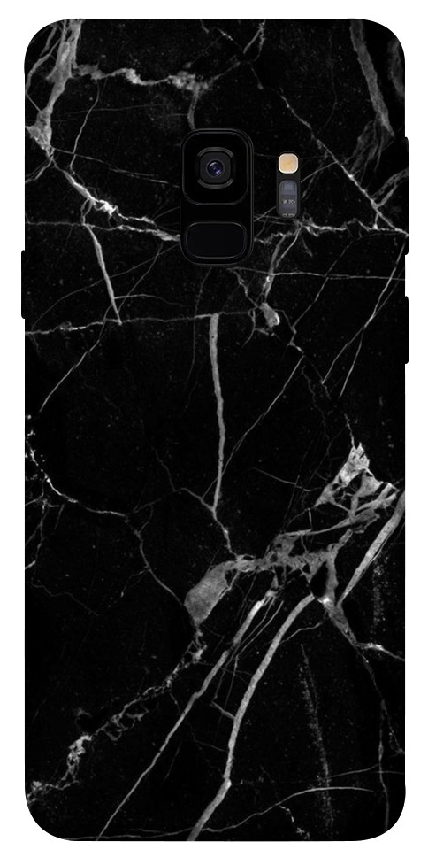 Чехол Черный мрамор для Galaxy S9