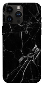 Чехол Черный мрамор для iPhone 14 Pro Max