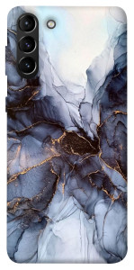 Чохол Чорно-білий мармур для Galaxy S21+