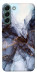 Чехол Черно-белый мрамор для Galaxy S22+
