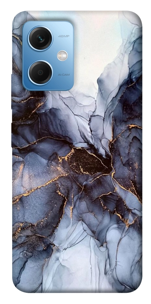 Чехол Черно-белый мрамор для Xiaomi Poco X5