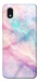 Чехол Розовый мрамор для Galaxy M01 Core