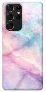 Чехол Розовый мрамор для Galaxy S21 Ultra