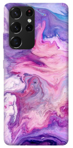 Чехол Розовый мрамор 2 для Galaxy S21 Ultra
