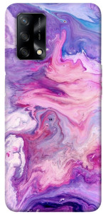 Чехол Розовый мрамор 2 для Oppo A74 4G