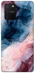 Чохол Рожево-блакитні розводи для Galaxy S10 Lite (2020)