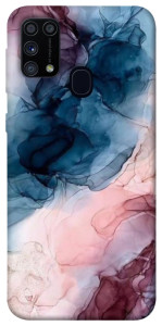 Чохол Рожево-блакитні розводи для Galaxy M31 (2020)