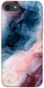 Чохол Рожево-блакитні розводи для iPhone 8 (4.7")