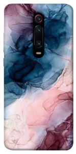 Чехол Розово-голубые разводы для Xiaomi Mi 9T Pro