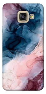 Чехол Розово-голубые разводы для Galaxy A5 (2017)