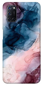 Чохол Рожево-блакитні розводи для Oppo A52