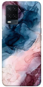 Чохол Рожево-блакитні розводи для Oppo A54 4G