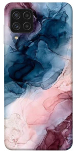 Чохол Рожево-блакитні розводи для Galaxy A22 4G