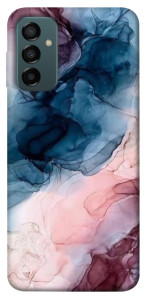 Чехол Розово-голубые разводы для Galaxy M23 5G