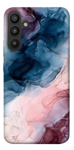 Чехол Розово-голубые разводы для Galaxy A34 5G