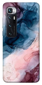 Чехол Розово-голубые разводы для Xiaomi Mi 10 Ultra