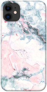 Чохол Рожево-блакитний мармур для iPhone 11