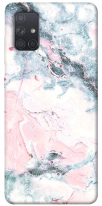 Чохол Рожево-блакитний мармур для Galaxy A71 (2020)