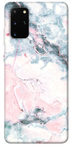Чехол Розово-голубой мрамор для Galaxy S20 Plus (2020)