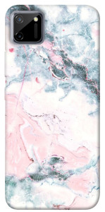 Чохол Рожево-блакитний мармур для Realme C11