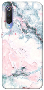 Чехол Розово-голубой мрамор для Xiaomi Mi 9