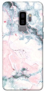 Чехол Розово-голубой мрамор для Galaxy S9+