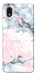 Чехол Розово-голубой мрамор для Galaxy M01 Core