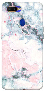 Чехол Розово-голубой мрамор для Oppo A5s