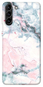 Чохол Рожево-блакитний мармур для Galaxy S21+