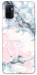 Чехол Розово-голубой мрамор для Oppo A32