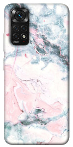 Чехол Розово-голубой мрамор для Xiaomi Redmi Note 11S