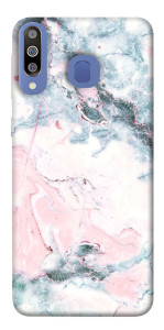 Чохол Рожево-блакитний мармур для Galaxy M30