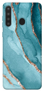 Чехол Морская краска для Galaxy A21