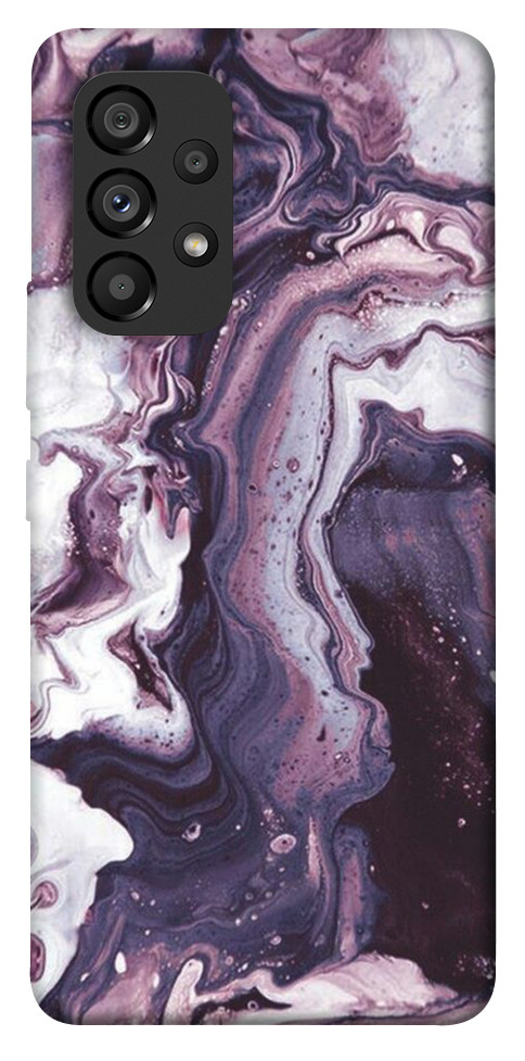 Чехол Красный мрамор для Galaxy A53
