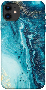 Чохол Блакитна фарба для iPhone 11