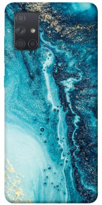 Чохол Блакитна фарба для Galaxy A71 (2020)