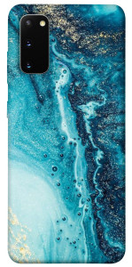 Чехол Голубая краска для Galaxy S20 (2020)