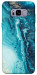 Чохол Блакитна фарба для Galaxy S8+