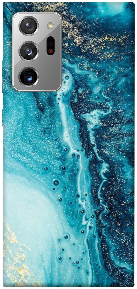 Чехол Голубая краска для Galaxy Note 20 Ultra